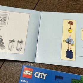 LEGO City: Police Station 60246 Manuals Only #1 #2 #4