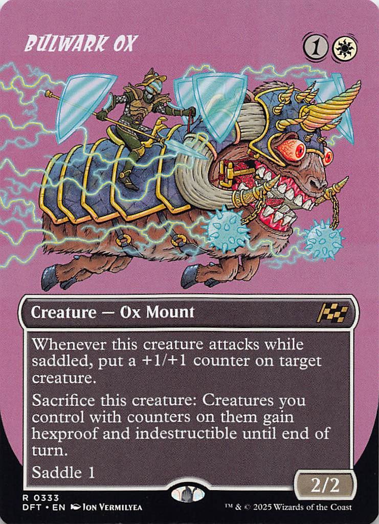 Bulwark Ox (Borderless) DFT 333 English NM - MTG