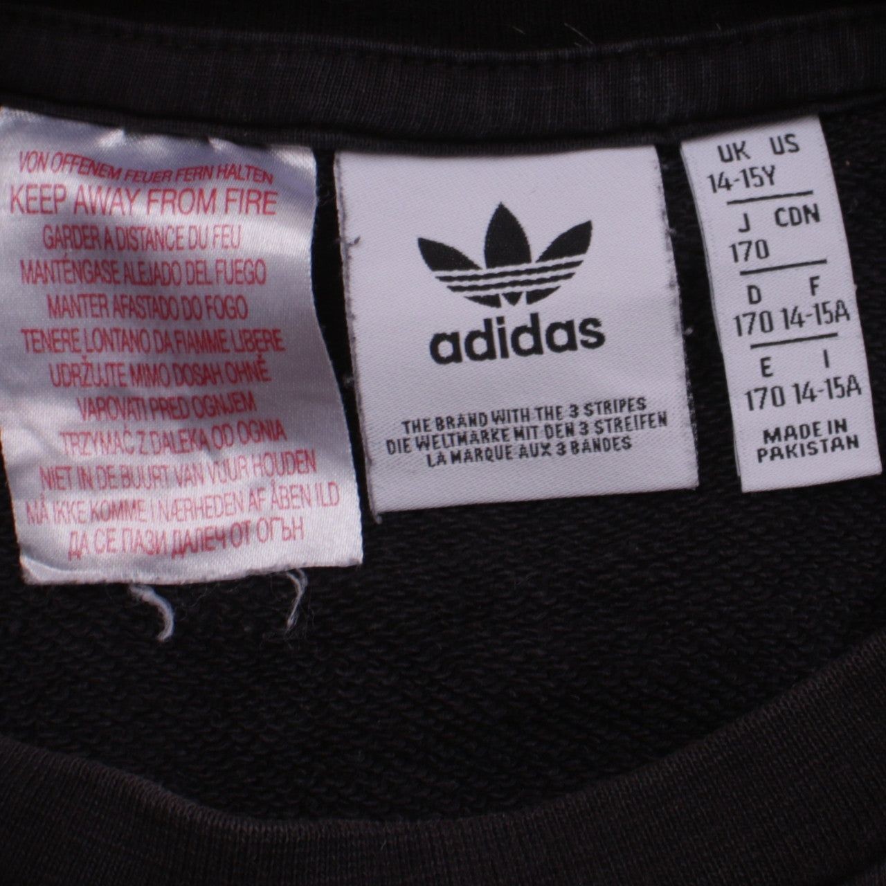 Adidas Black Sweatshirt Womens L image 4