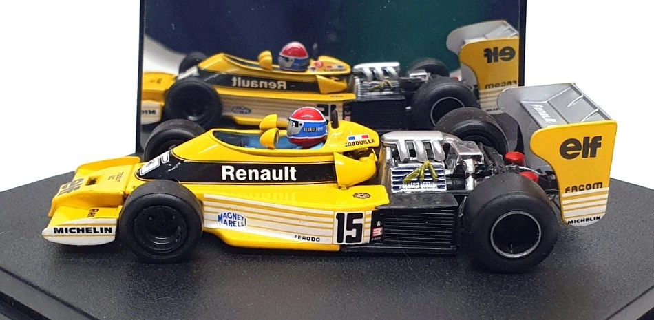 Quartzo Escala 1/43 Q4048 - F1 Renault RS01/1 Gran Bretaña GP 1977 #15 Jabouille Foto 3 de 4