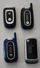 Motorola Flip Phone Cellular Phone Lot 4 Cell Phones For Parts ONLY