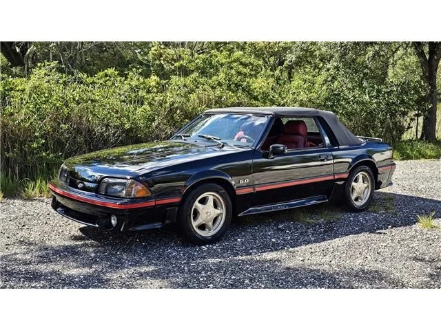 Ford Mustang GT 1988 convertible | 22 k millas reales 5,0 L H.O V8 Foto 3 de 4