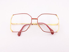  NOS VTG Zeiss Eyeglasses, Frames Only, 6836 4200, 57-16-130, West Germany