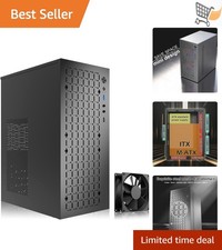 Micro ATX Case High Airflow Mini-Tower Support Gaming Fans USB 3.0