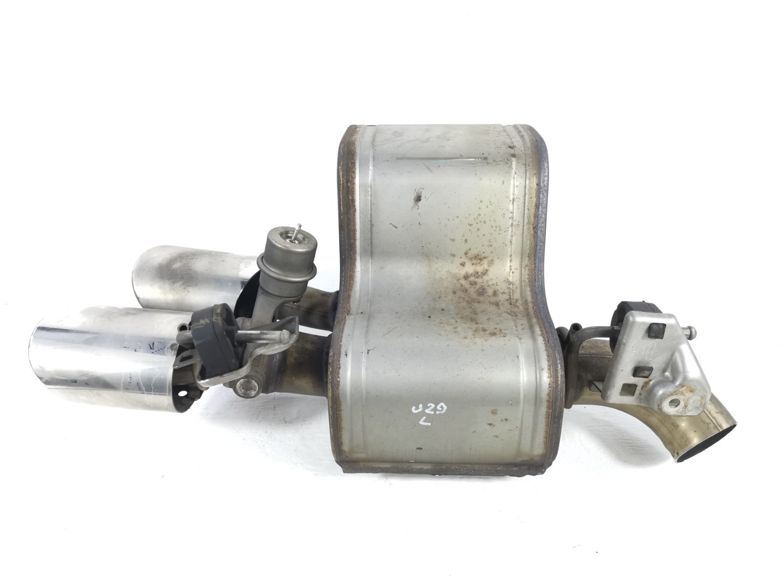 Maserati Ghibli S 3.0 Q4 2015  Rear Left Exhaust Muffler Dual Tip 670030855 OEM