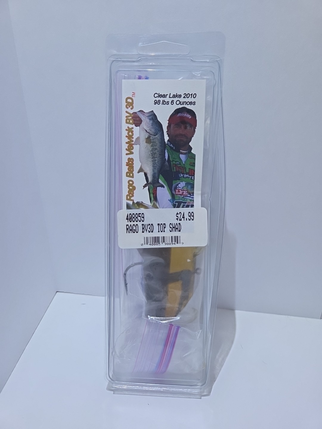 Jerry Rago Top Hook BV3D Pro Swimbait 7" - Image 1