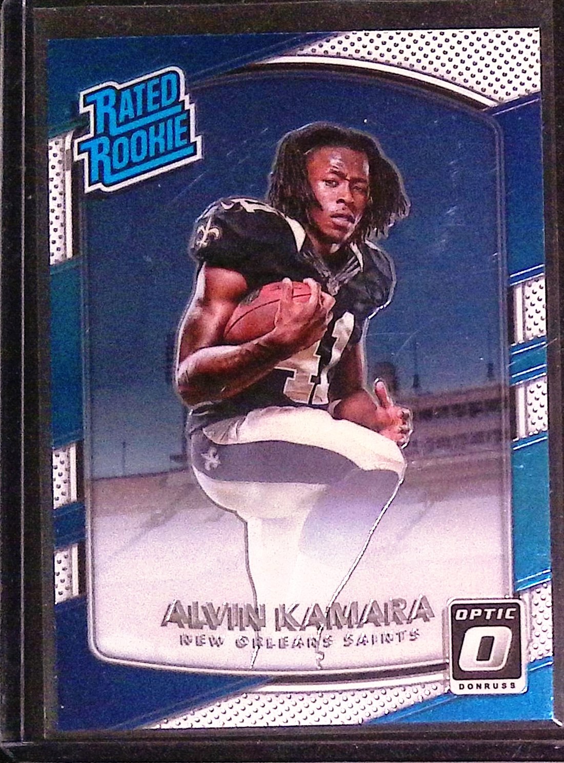 2017 Donruss Optic #199 Alvin Kamara