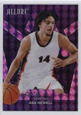2025 Upper Deck Allure SE Purple Diamond 5/10 Asa Newell #36 Rookie RC 6kv
