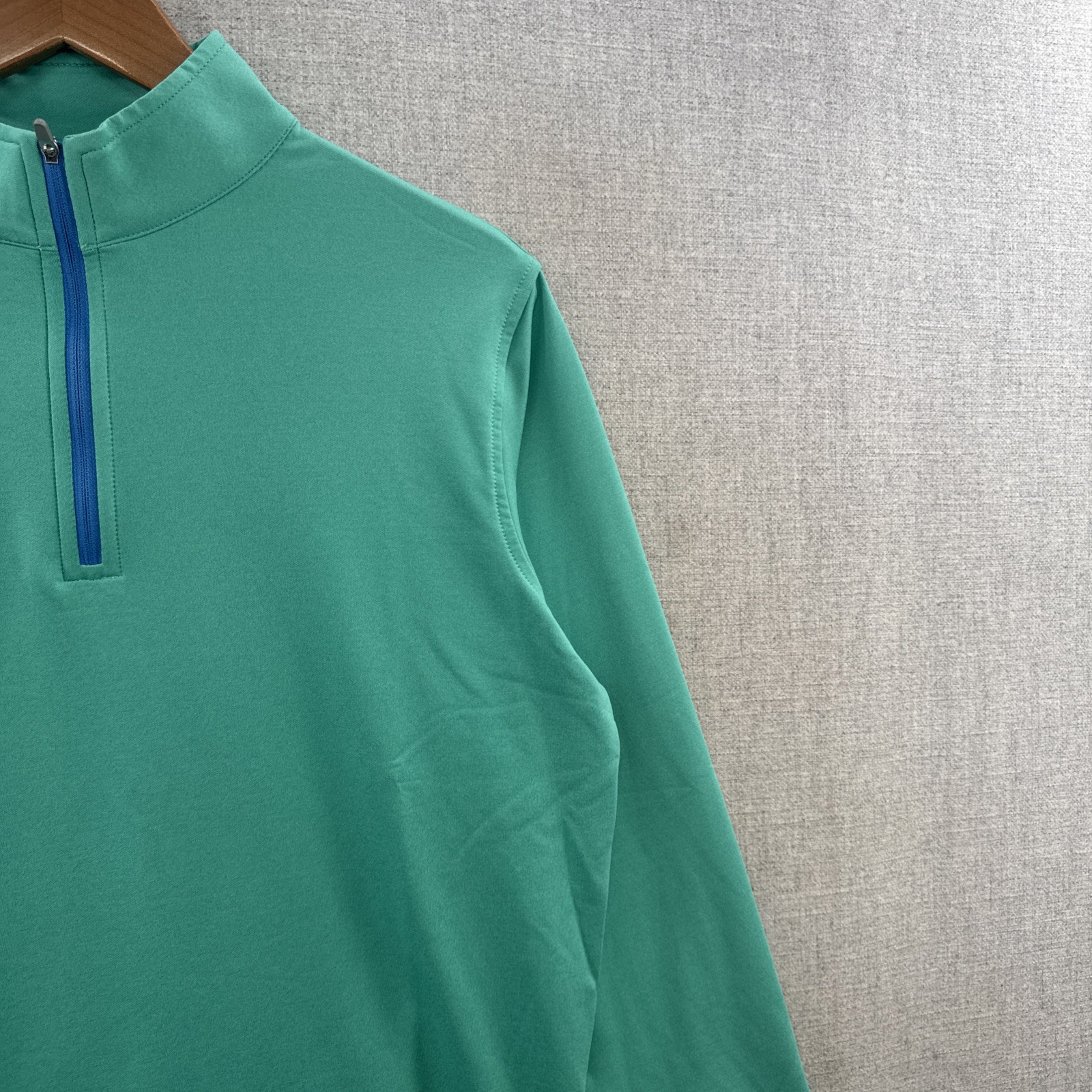Peter Millar Perth Pullover Jersey Small Green Se… - image 3