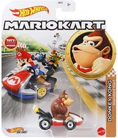 Mario Kart Diecast Donkey Kong Standard 1:64 5 Cm Hot Wheels GRN24