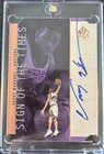 1998-99 SP Authentic Tracy McGrady #MG Sign of the Times Auto Bronze Raptors