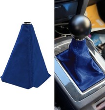Car Shift Boot Cover, Stick Shift Cover, Suede Leather Manual Automatic Car Shif