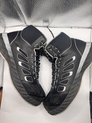 Georgia Boot Men s 12 Reflx Athletic Hi-Top Safety Toe Work Boots Black Grey