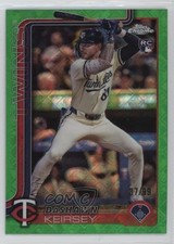 2025 Chrome Logofractor Edition Green Refractor 37/99 DaShawn Keirsey Jr 15sd