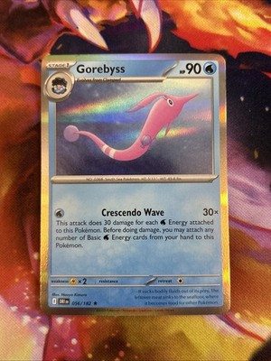 Gorebyss Rare Holo Pokémon TCG Destined Rivals 56/182