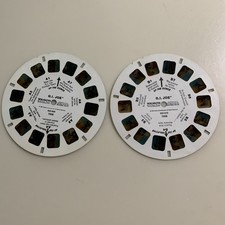 Vintage 1980s 3D View-Master 1008 G.I. Joe Lot: 2 Reels: A CB  1982 Hasbro