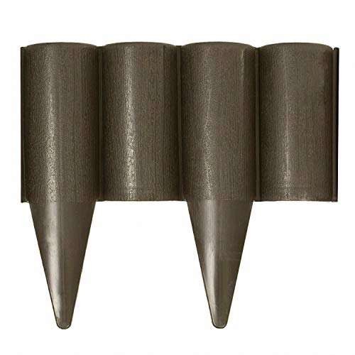 Brown Lawn Edging Border Palisade - 2.5 metres / 8.2 ft  Assorted colors