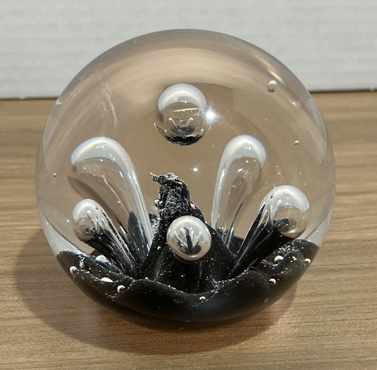 Caithness Glass 森を駆ける馬 エアーパターン ペーパーウエイト Glass Caithness Art Glass Decorative Paperweights Paperweights for