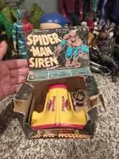 VINTAGE 1978 Spider Man Super Siren by Empire Toys RARE