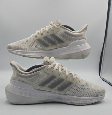 Adidas Ultrabounce HP5772 Mens 10.5 Running Shoes White Gray Textile Sneaker