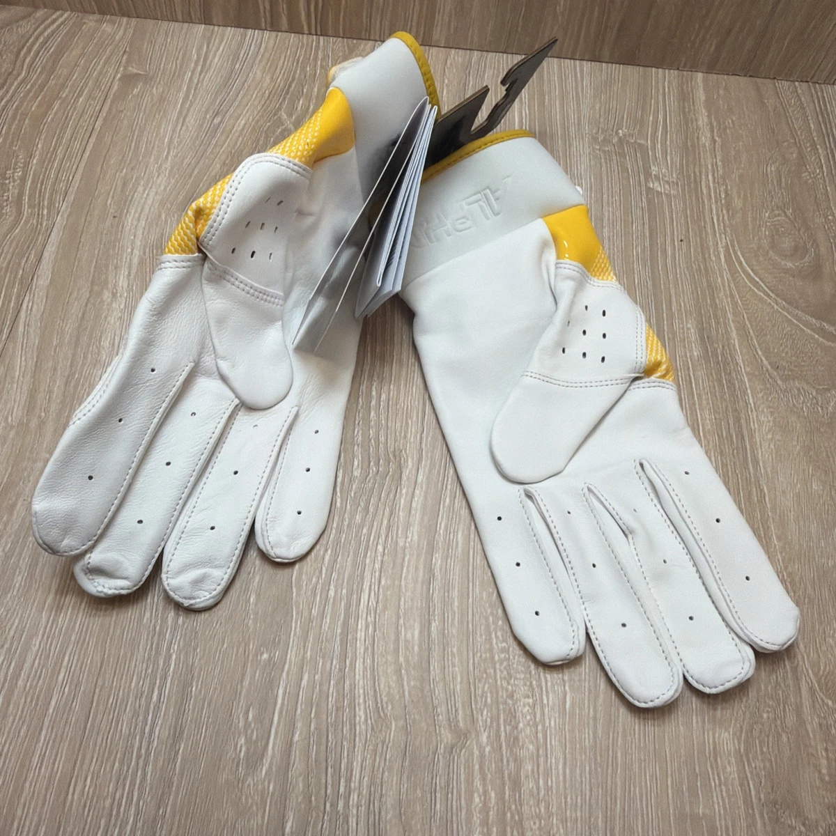 Guantes de bateo Nike Alpha Elite J.T. Realmuto Amarillo FD7816-109 Hombre Talla XL