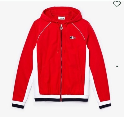 Lacoste Men's Sport French Sporting Spirit Edition Fleece Jacket
