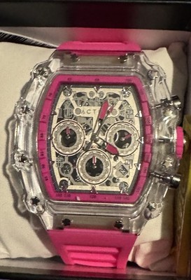   Invicta Activa Fury X 44mm Skeleton Dial Watch Choice Bundle Of 6! $35 Each!