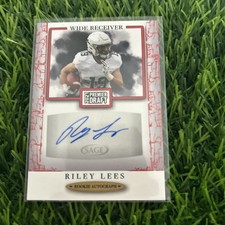 K38,241 - 2021 SAGE HIT Autographs Red #A165 Riley Lees Northwestern F57