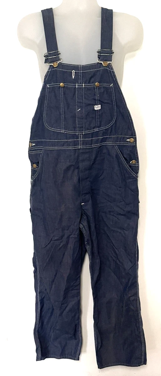 Vintage Union Made Lee Denim Overalls Made in USA Workwear