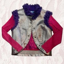 Disney Store Exclusive Hannah Montana Jacket  Top Set Guitar L 14 
