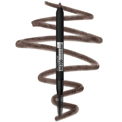 Maybelline TattooStudio Waterproof Eyebrow Pencil, 260 Deep Brown