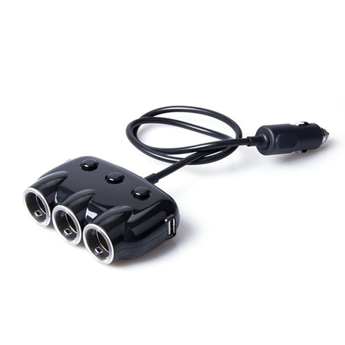 Tragbar Adapter Multifunktional Autoladegeräte Mit Zigarrenanzünder - 第 3/11 張圖片