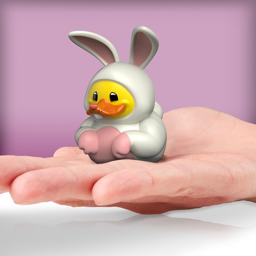TUBBZ Mini: Easter Bunny Cosplaying Rubber Duck Vinyl Figure Easter Bunny (Mini) - Picture 5 of 6