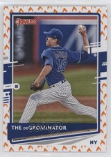 2020 Panini Donruss Nickname Variation On Fire 20/75 Jacob deGrom #71 4g8