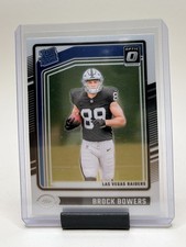 Brock Bowers #215 [Rookie] 2024 Panini Donruss Optic
