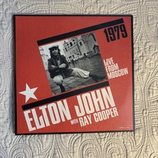 Elton John with Ray Cooper- Live From Moscow 1979 Double Album