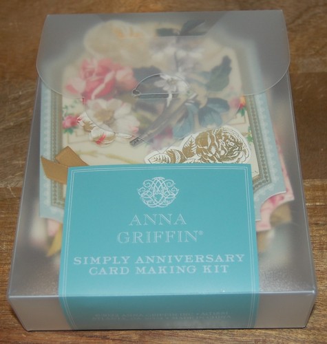 ANNA GRIFFIN Simply Anniversary Card Making Kit Premade #