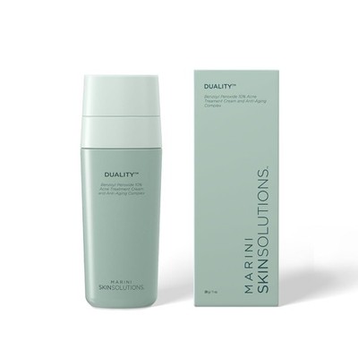 Marini SkinSolutions Duality - Benzoyl Peroxide 10% Acne Treatment Cream & Anti-