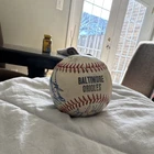 Baltimore Orioles Autographed Baseball with Multiple Signatures Original