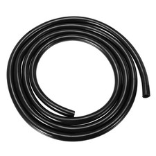 Soft Water Cooling Tube, 8mm ID 12mm OD 2 Meter Long PVC Hose, Black