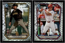 Miguel Mendez 2026 Bowman Baseball Reptilian Chrome Prospects 2 Cards Lots [7a1