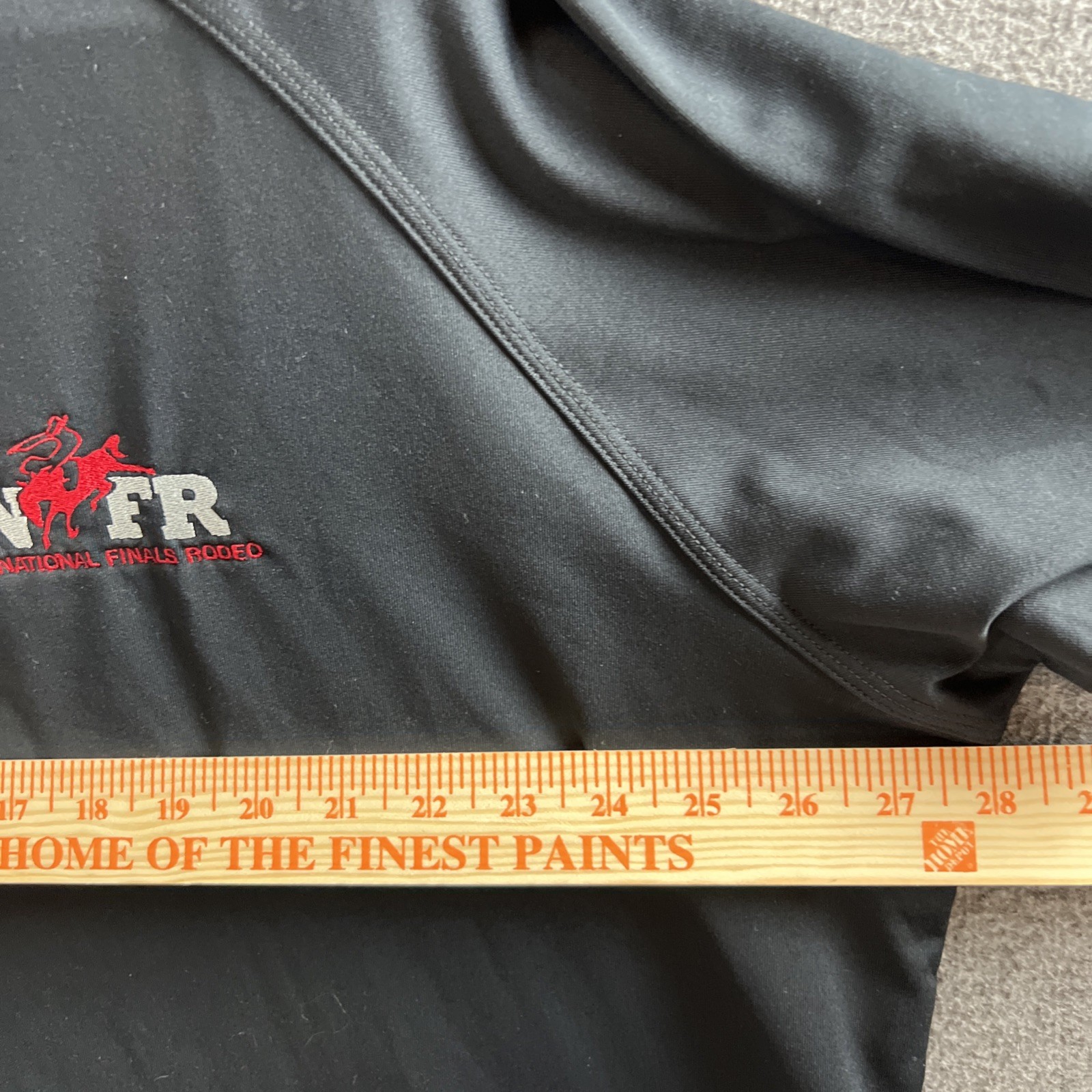 CNFR Rodeo Men’s XXL Pull-Over Wick Away Lightweight Top. RARE, W soft fleece image 6