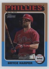 2024 Topps Heritage Chrome 828/999 Bryce Harper #405
