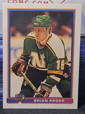 91-92 Bowman Brian Propp     Minnesota North Stars 