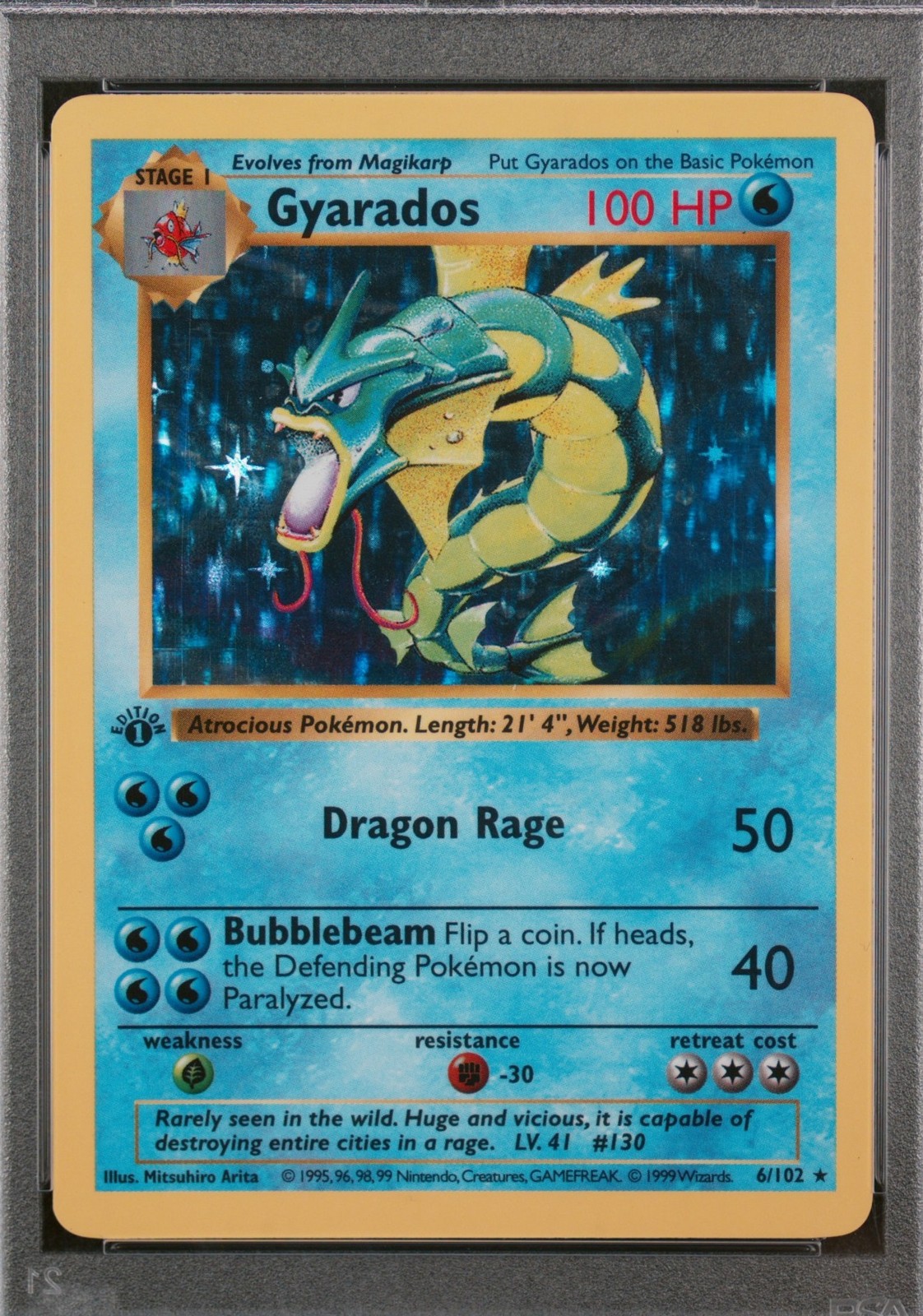 GYARADOS 6/102 ギャラドス 英語版ポケットモンスター Gyarados 6/102 Base Set (Shadowless) for sale | eBay