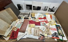 22lb Lot Vintage Antique Paper Ephemera Advertising Junk Journals Art Prints P12