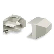 Hubbell Wiring Device-Kellems Pb3cacf Ceiling Adapter, White, Pvc, Base-Trak