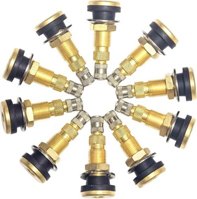 TR618A Heavy-Duty Clamp-In Tubeless Air Liquid Tractor Valve Stems TR618A-10PCS