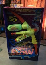 Vintage Larami Super Soaker 50 Bow Arrow in Box 1993 Super Rare - Read Detail