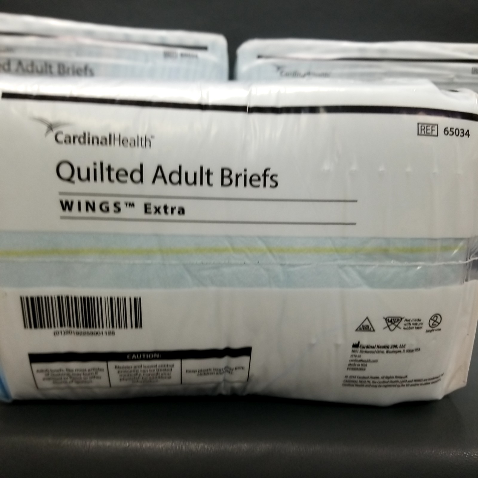 HUGE LOT Cardinal Health Quilted Adult Briefs Moderate Sz Large 3 Packs of 18